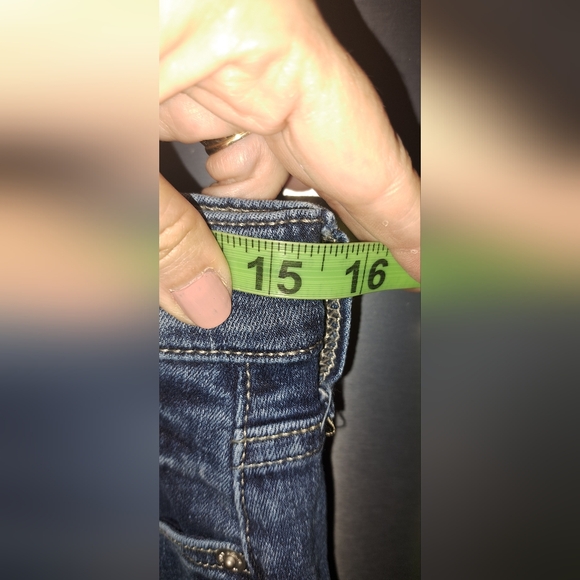 Ladies Lucky Brand High Rise Stevie Flare Jeans Stretch Soze 12/31 City Cowgirl - Picture 6 of 8